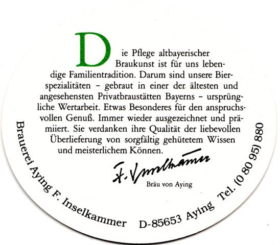aying m-by ayinger biersp ov 1b (185-die pflege-schwarzgrn)
